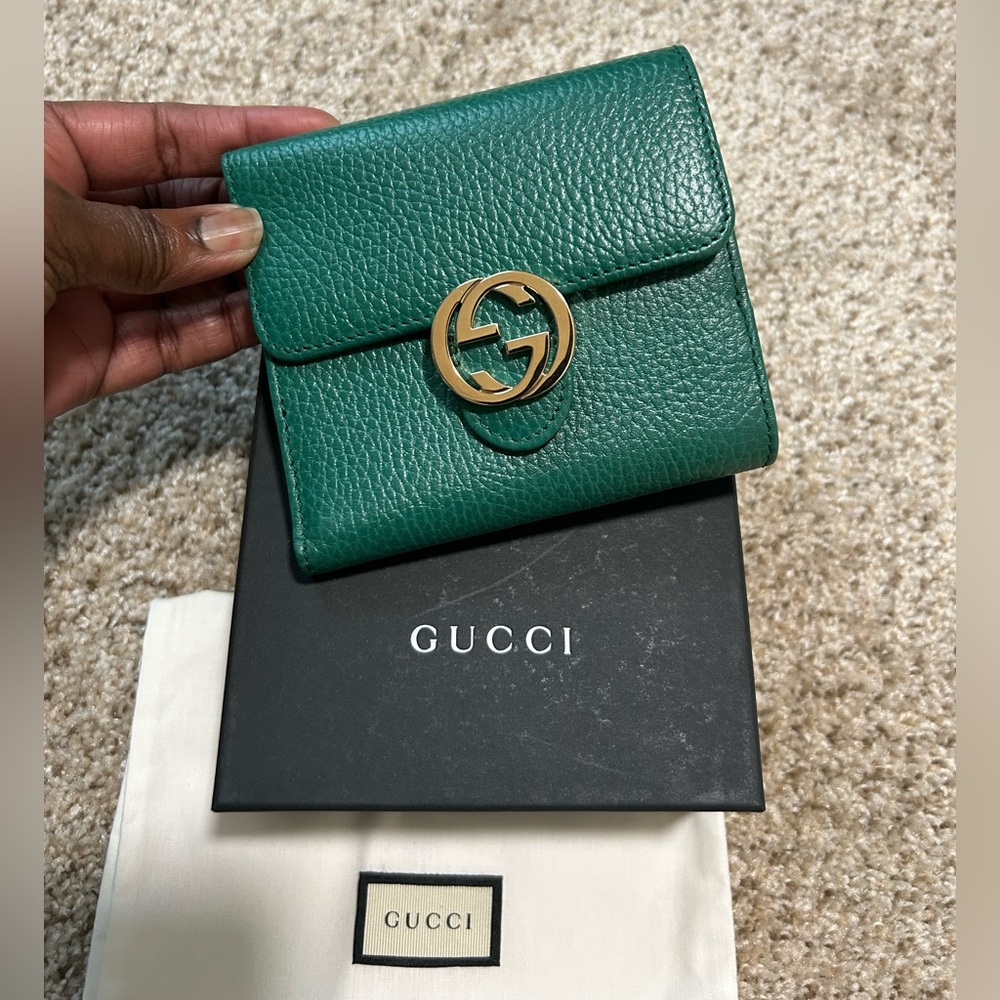 Gucci Emerald Green Wallet
